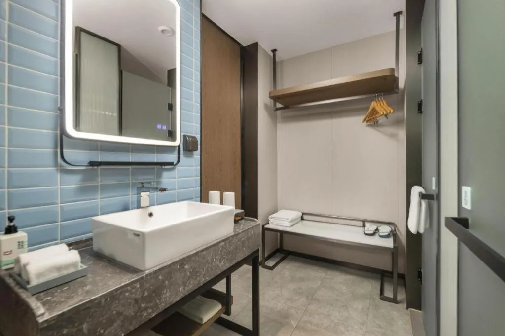 Bed in Echarm Hotel Changsha Huanghua Airport