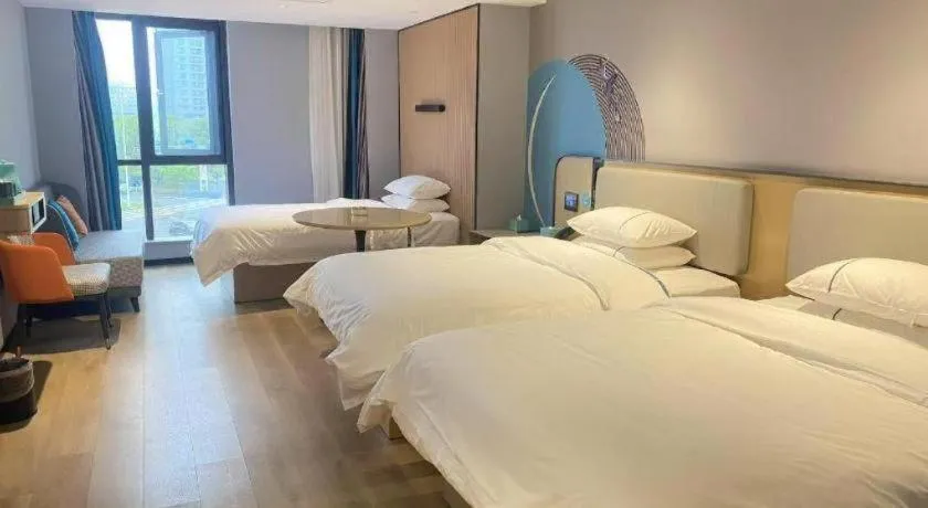 Bed in City Comfort Inn Jingjiang Zhongzhou Road Yushuiwan