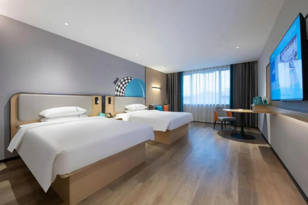 Bed in City Comfort Inn Jingjiang Zhongzhou Road Yushuiwan