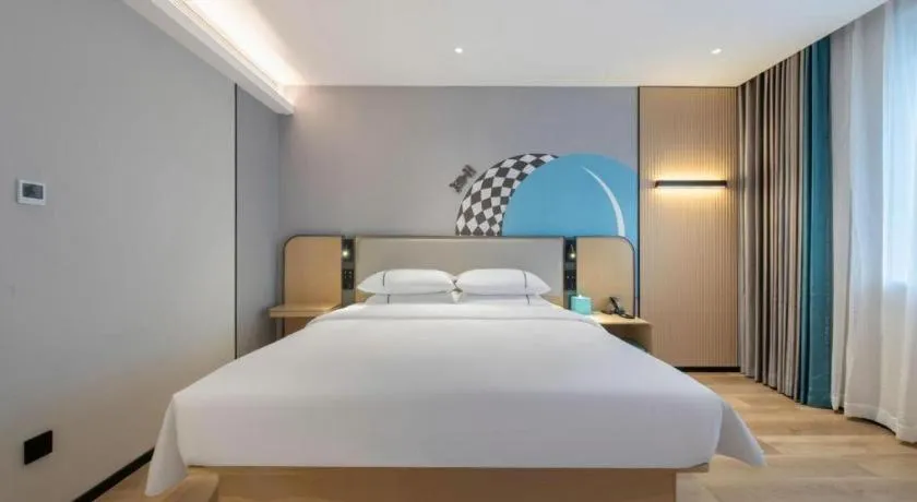 Bed in City Comfort Inn Jingjiang Zhongzhou Road Yushuiwan