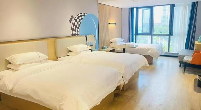 Bed in City Comfort Inn Jingjiang Zhongzhou Road Yushuiwan