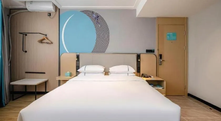 Bed in City Comfort Inn Jingjiang Zhongzhou Road Yushuiwan