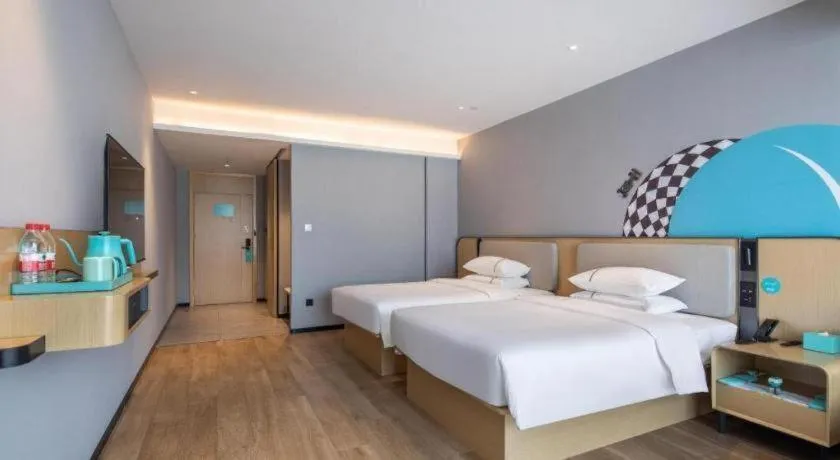 Bed in City Comfort Inn Jingjiang Zhongzhou Road Yushuiwan