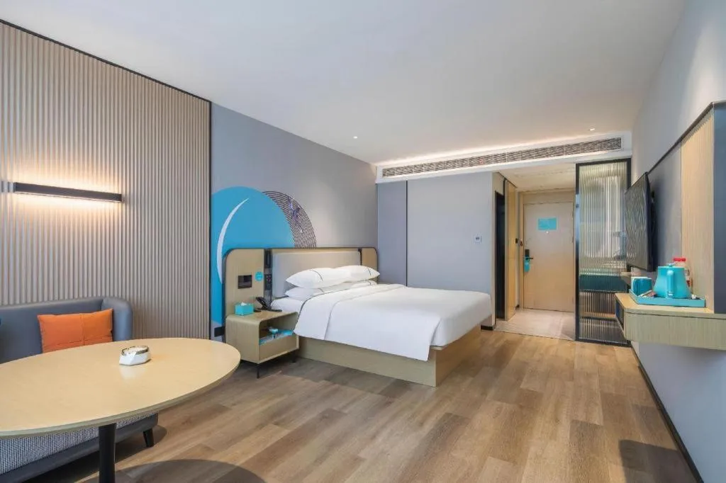 Bed in City Comfort Inn Jingjiang Zhongzhou Road Yushuiwan