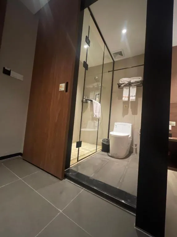 Bed in JTOUR Inn Wuhan Textile University