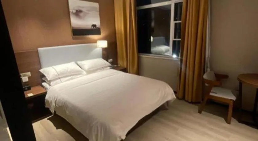 Bed in JTOUR Inn Wuhan Textile University