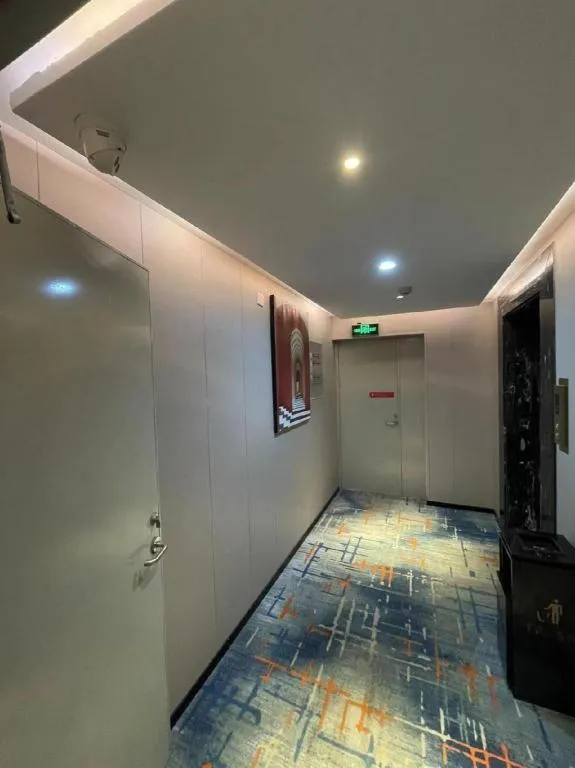 Bed in Echarm Hotel Guangzhou South Railway Station