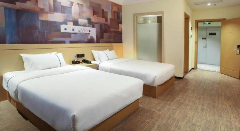 Bed in City Comfort Inn Nanping Jian'ou West Station Municipal Government