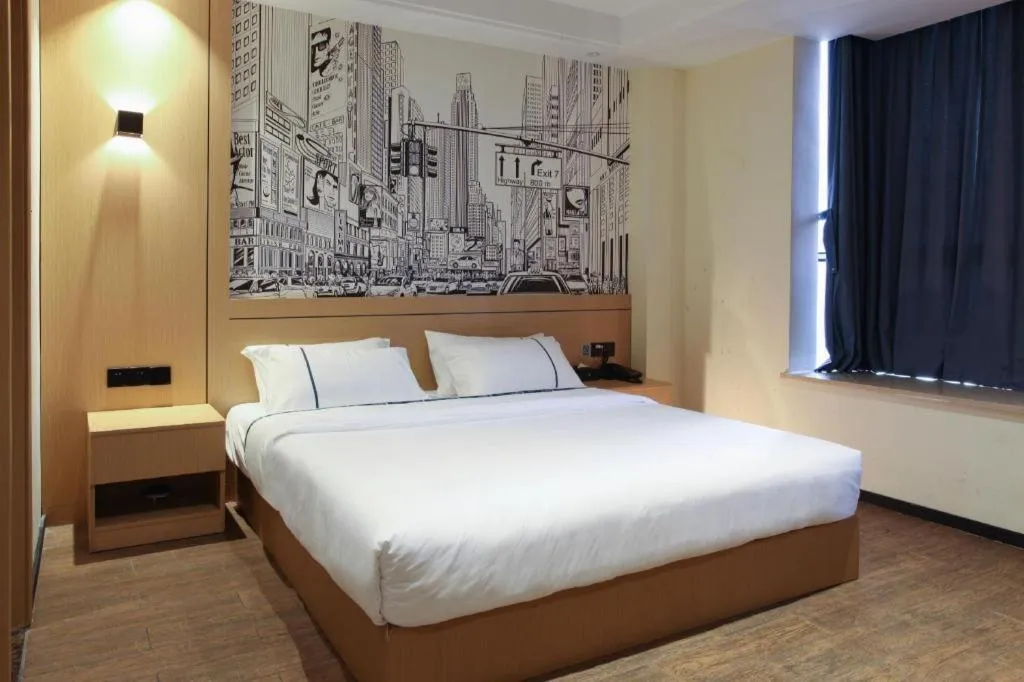 Bed in City Comfort Inn Nanping Jian'ou West Station Municipal Government