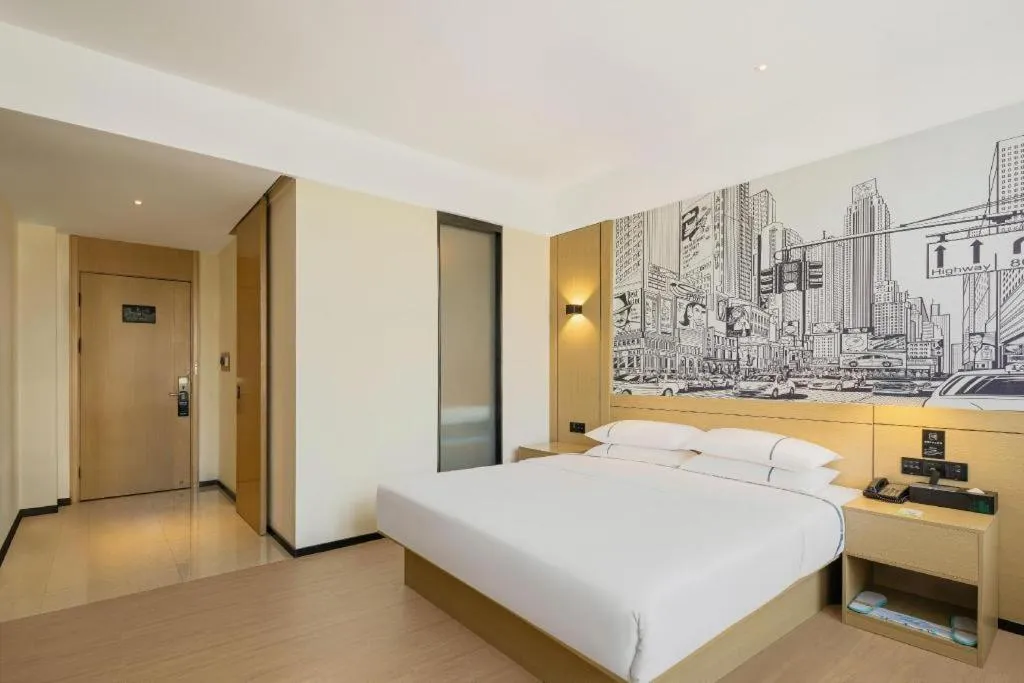 Bed in City Comfort Inn Nanping Jian'ou West Station Municipal Government