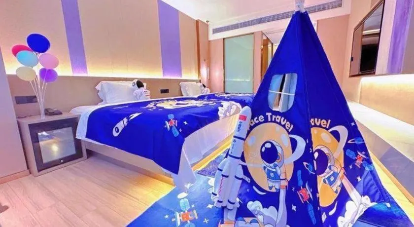 Bed in Borrman Hotel Zhongshan Lihe Plaza