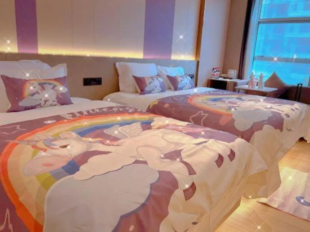 Bed in Borrman Hotel Zhongshan Lihe Plaza