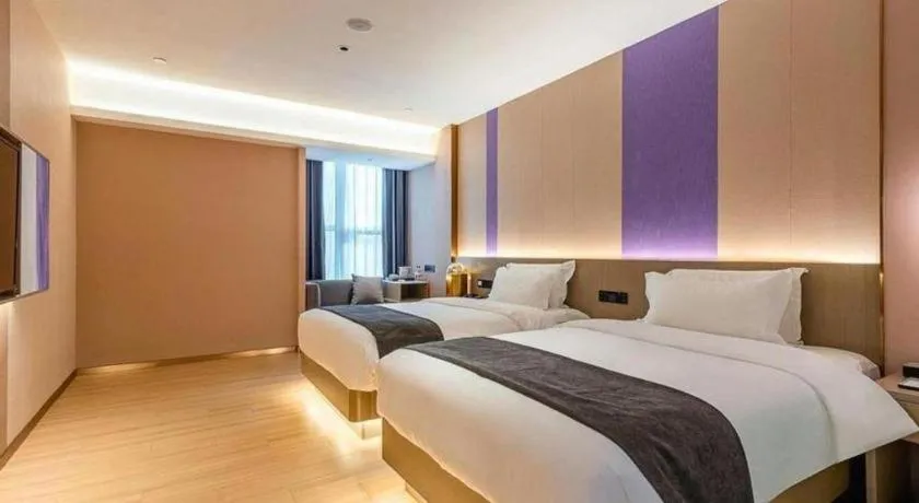 Bed in Borrman Hotel Zhongshan Lihe Plaza