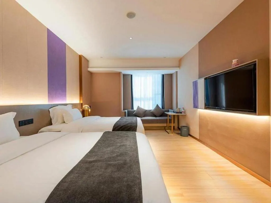 Bed in Borrman Hotel Zhongshan Lihe Plaza