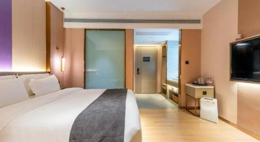 Bed in Borrman Hotel Zhongshan Lihe Plaza