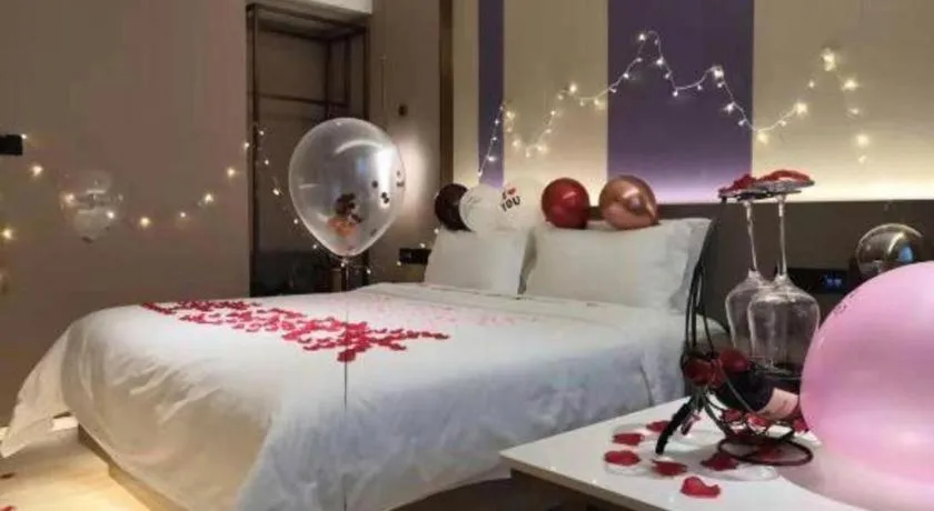 Bed in Borrman Hotel Zhongshan Lihe Plaza