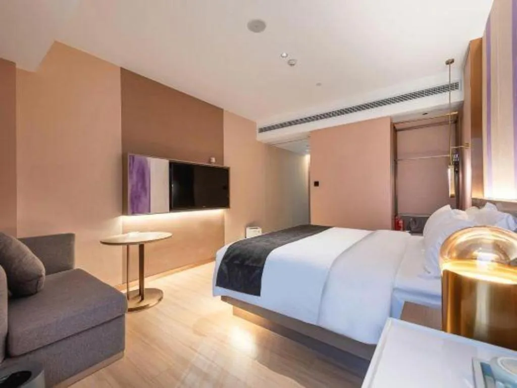 Bed in Borrman Hotel Zhongshan Lihe Plaza