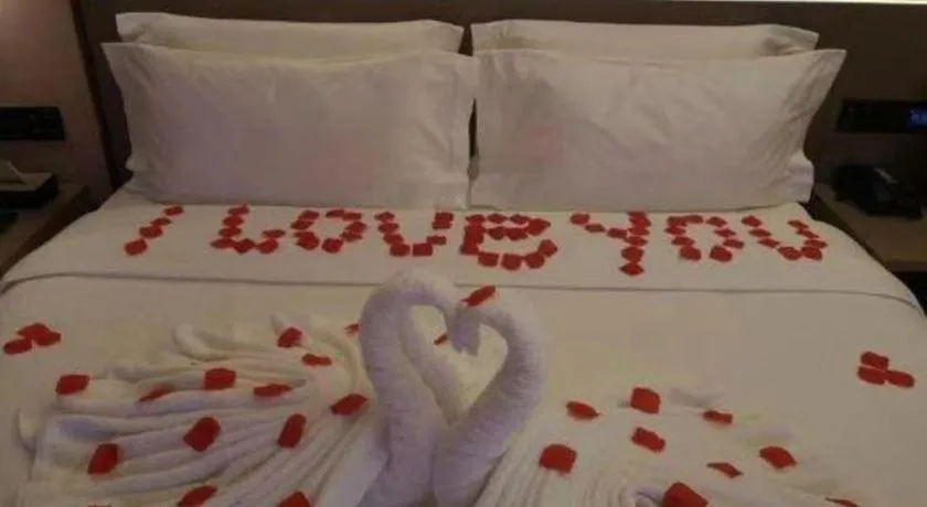 Bed in Borrman Hotel Zhongshan Lihe Plaza