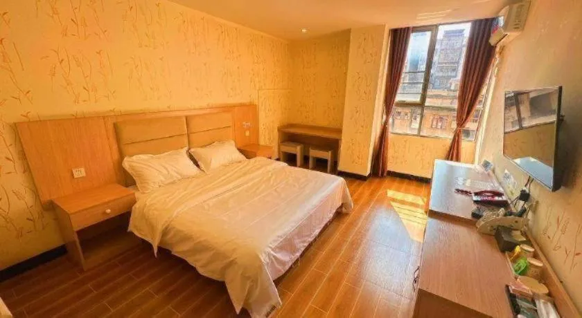 Bed in Borrman Hotel Lipu Central Plaza