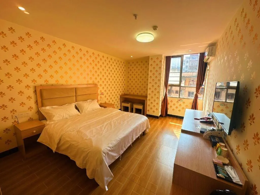 Bed in Borrman Hotel Lipu Central Plaza