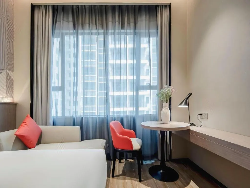 Bed in Borrman Hotel Fangchenggang Shangsi Zhonghua Road