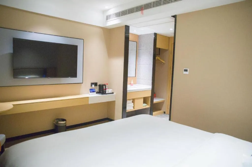 Bed in City Comfort Inn Badong Passenger Transport Center