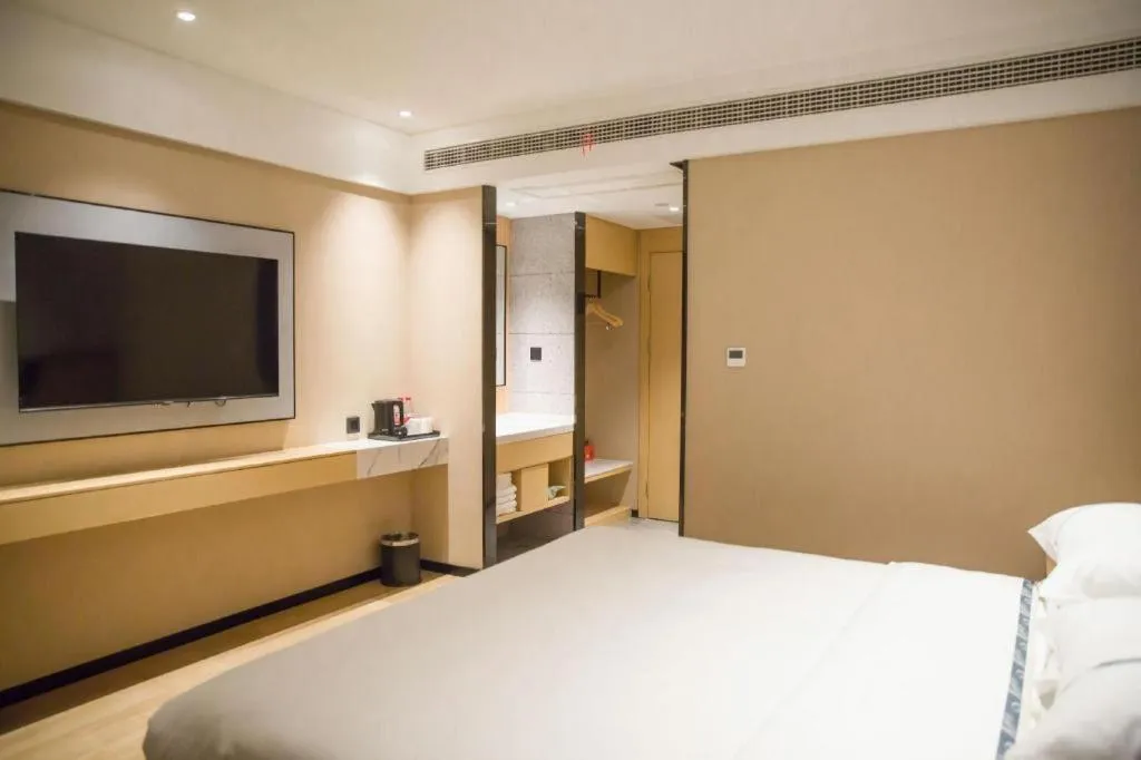 Bed in City Comfort Inn Badong Passenger Transport Center