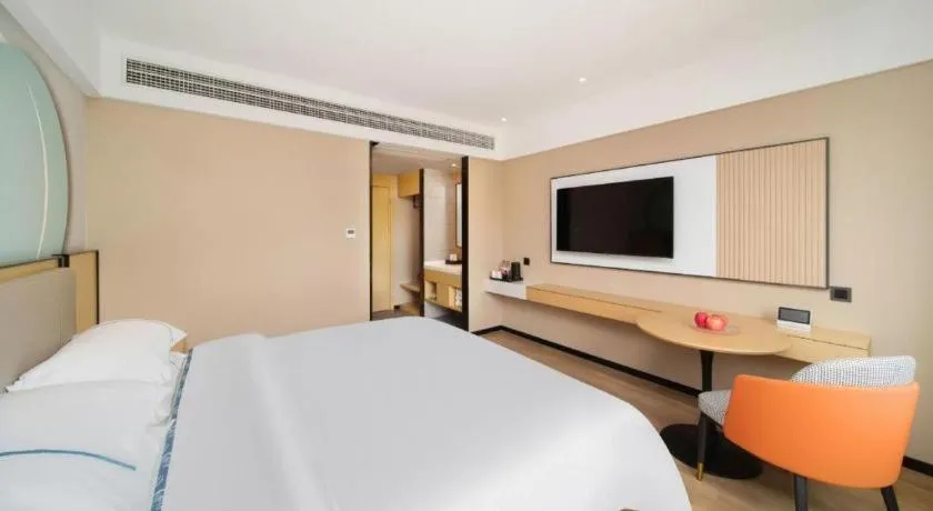 Bed in City Comfort Inn Badong Passenger Transport Center