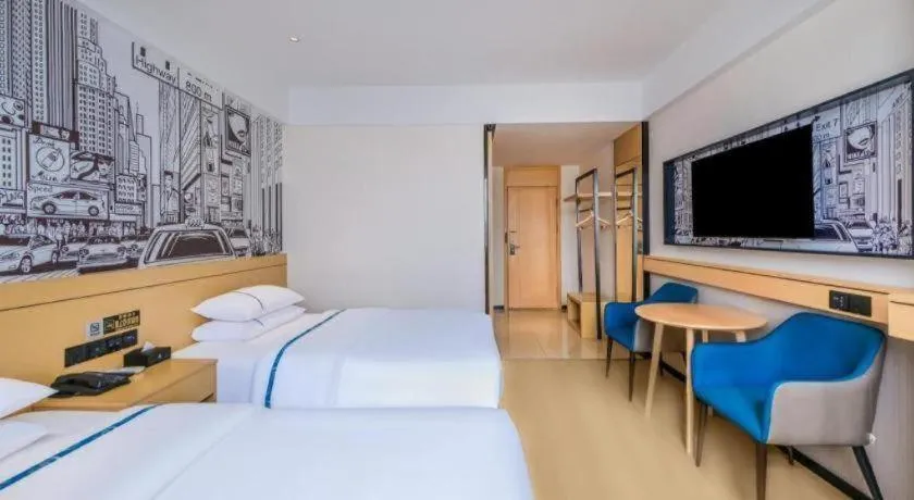 Bed in City Comfort Inn Huize Ancient City