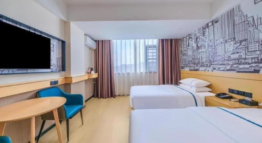 Bed in City Comfort Inn Huize Ancient City