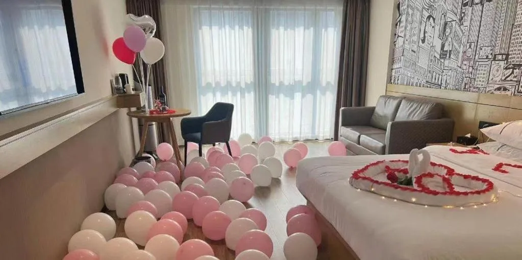 Bed in City Comfort Inn Nanning Puluowangsi