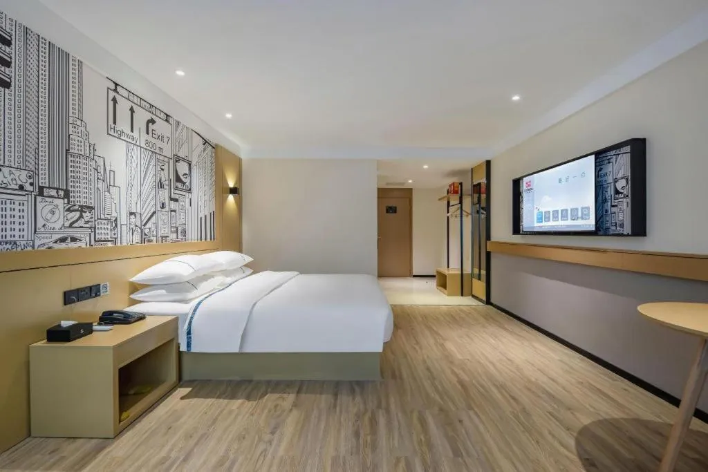 Bed in City Comfort Inn Nanning Puluowangsi