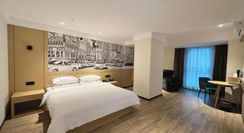 Bed in City Comfort Inn Nanning Puluowangsi