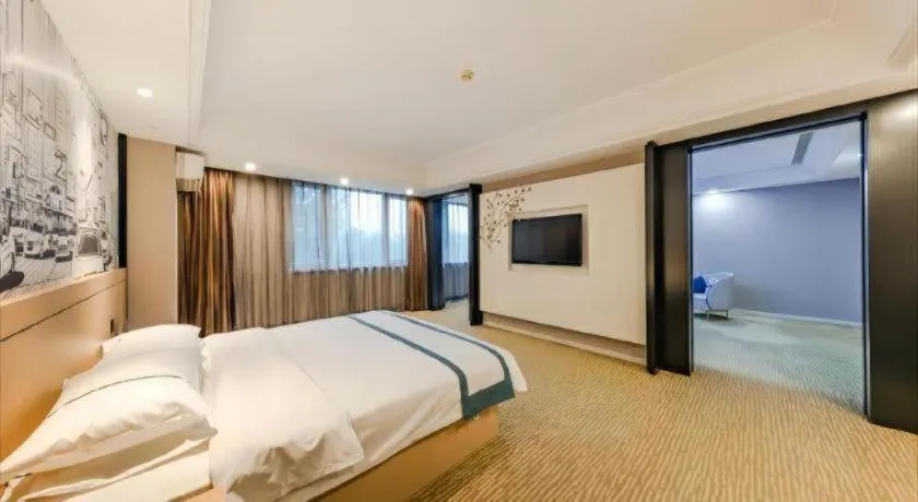 Bed in City Comfort Inn Beijing Capital Airport Shunyi Metro Station