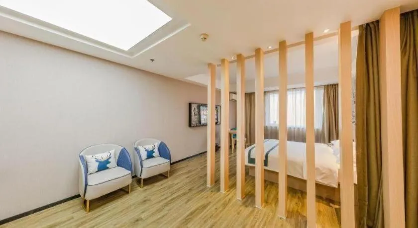 Bed in City Comfort Inn Beijing Capital Airport Shunyi Metro Station