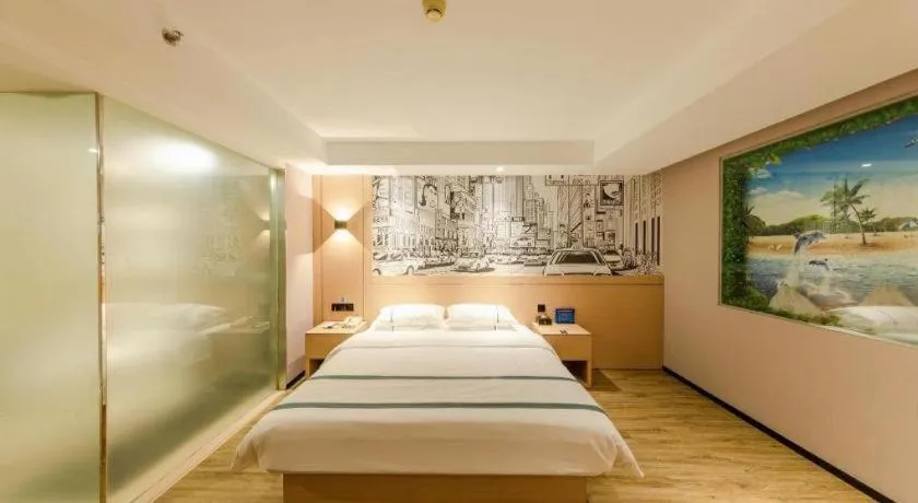 Bed in City Comfort Inn Beijing Capital Airport Shunyi Metro Station