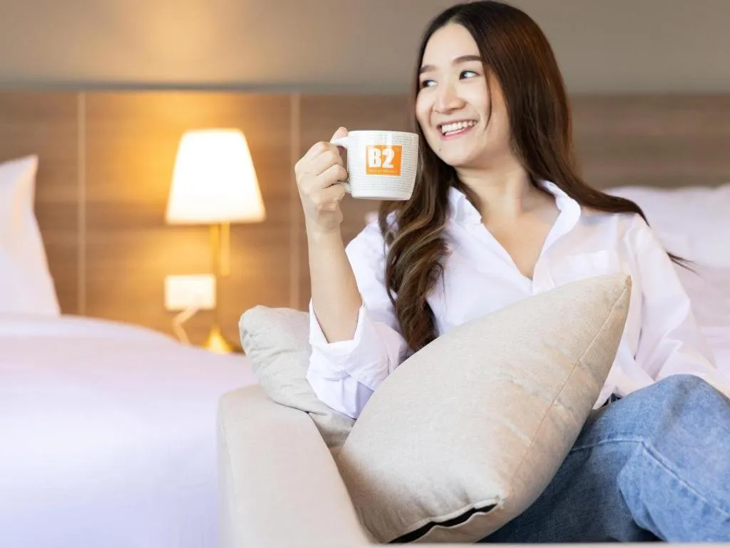 Bed in B2 Lampang Boutique & Budget Hotel