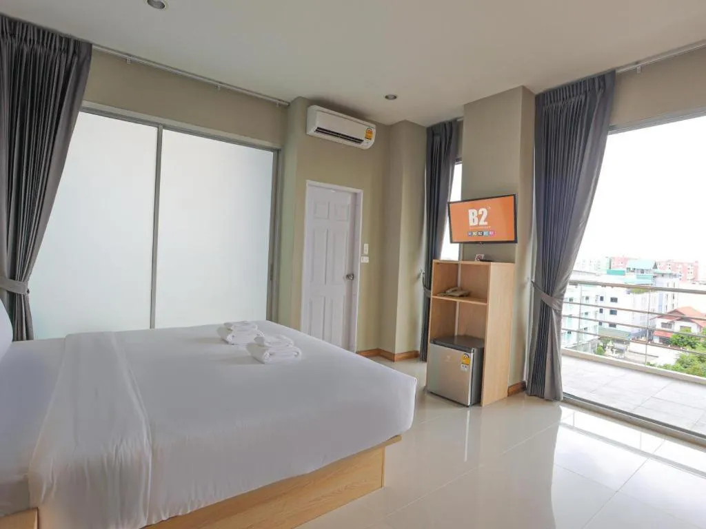 Bed in B2 Suan Luang Rama 9 Srinakarin 42 Boutique & Budget Hotel