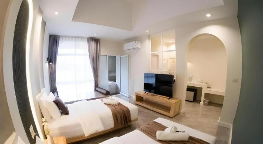 Bed in Nanlamoon Hotel