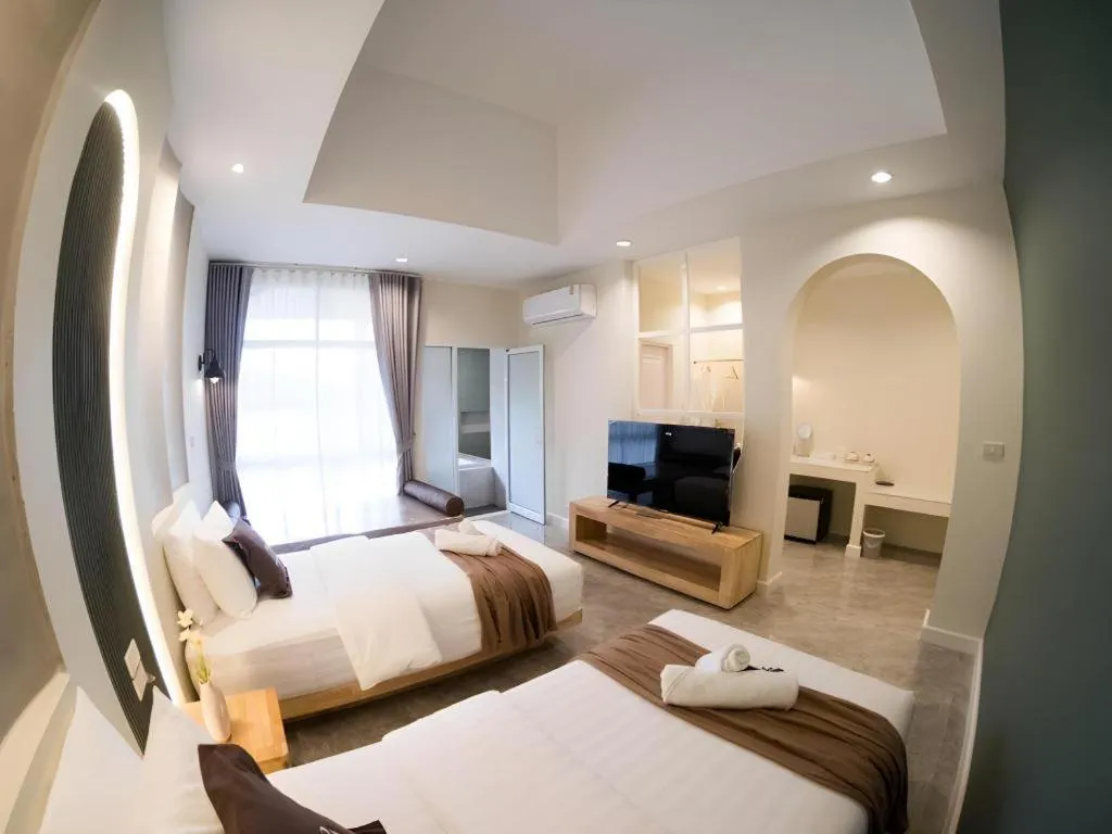 Bed in Nanlamoon Hotel