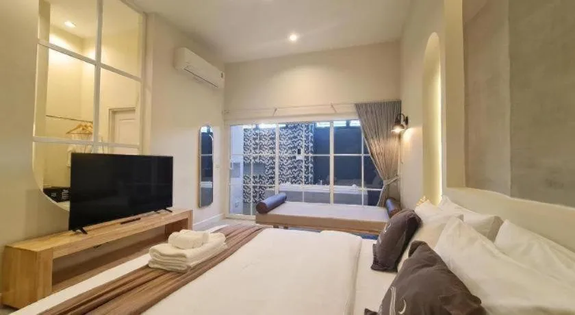 Bed in Nanlamoon Hotel