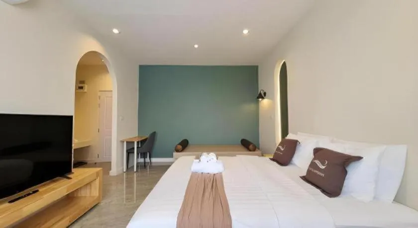 Bed in Nanlamoon Hotel