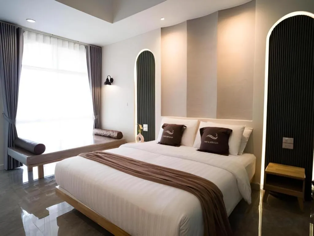 Bed in Nanlamoon Hotel