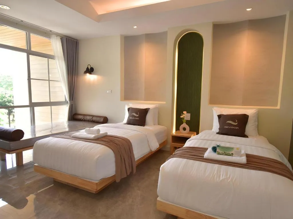 Bed in Nanlamoon Hotel