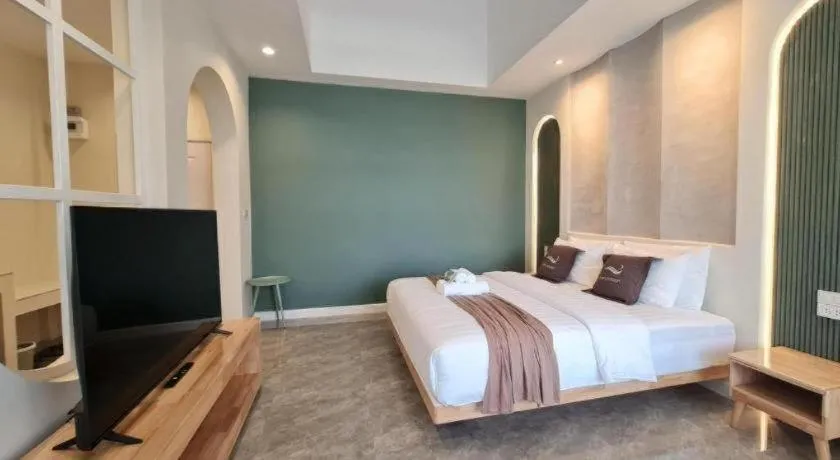 Bed in Nanlamoon Hotel