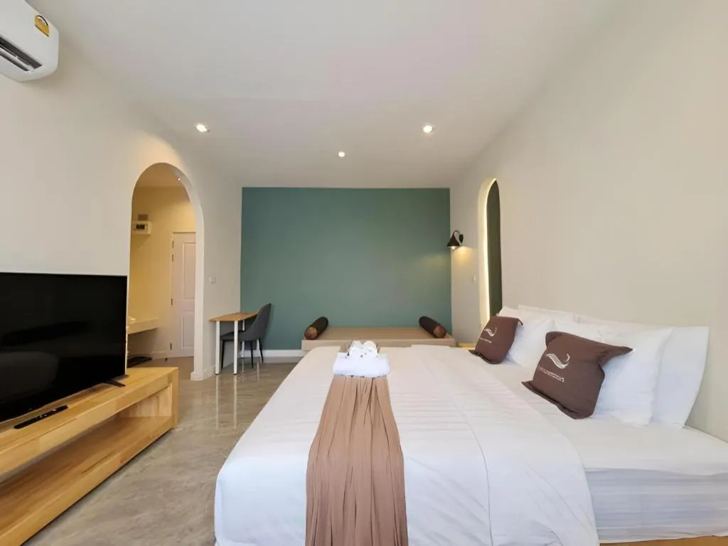 Bed in Nanlamoon Hotel