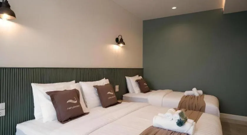 Bed in Nanlamoon Hotel