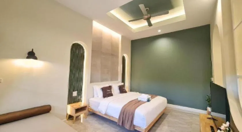 Bed in Nanlamoon Hotel