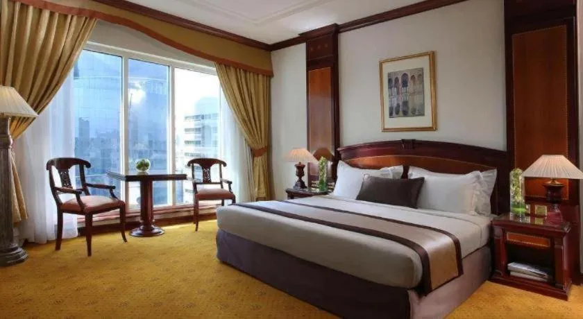 Bed in Knight Castle Hotel