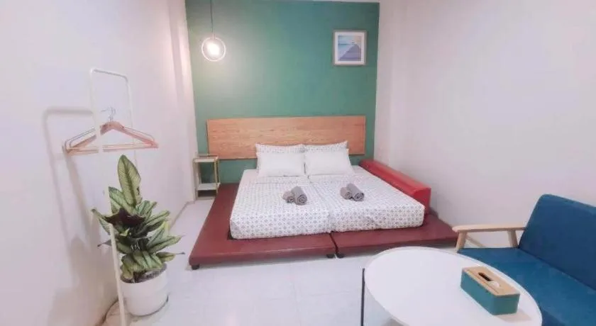 Bed in 7 Class Pool Villa